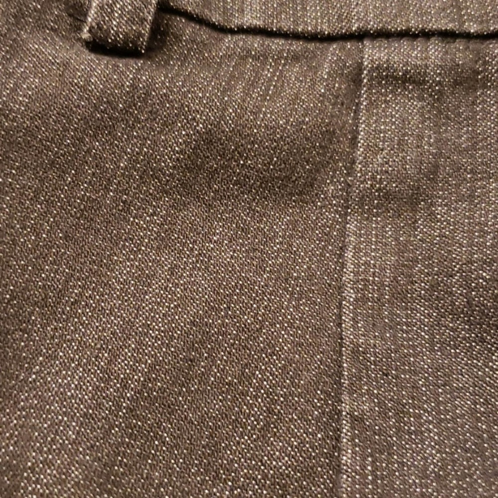 Focus 2000 Black Denim Cuffed Sz 8 Slacks - Picture 8 of 8